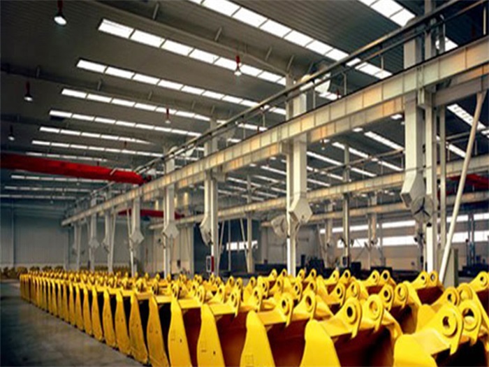 即墨徐工集团挖掘机装配车间